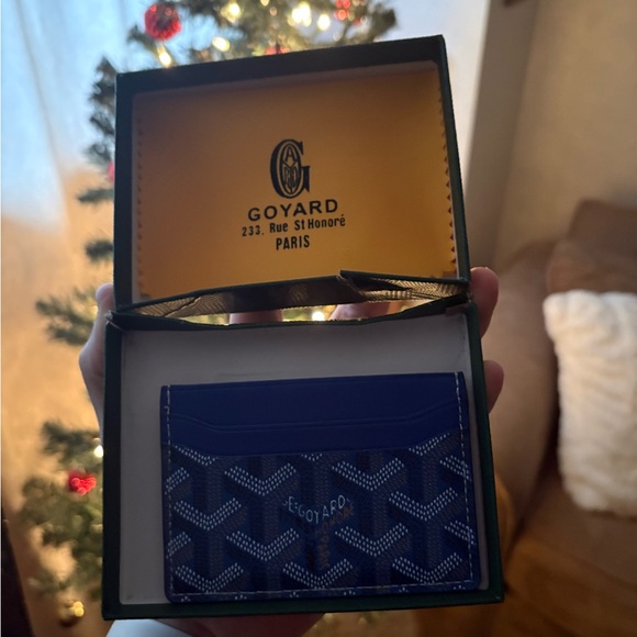 Goyard Other - Goyard Navy Card Holder